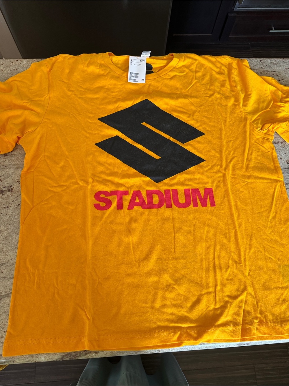 Justin Bieber  Short-Sleeve T-Shirt - Yellow NWT